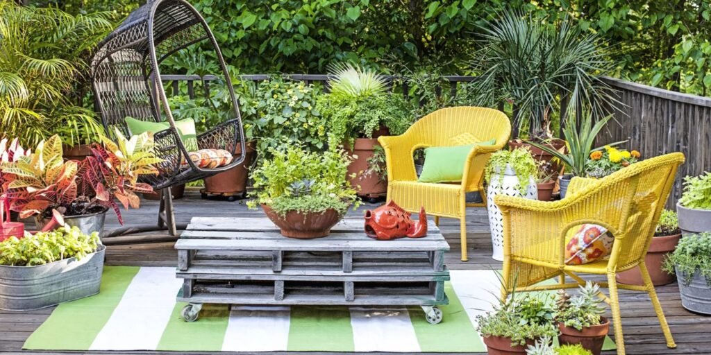 terrace & balcony garden for landscape