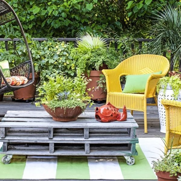 terrace & balcony garden for landscape
